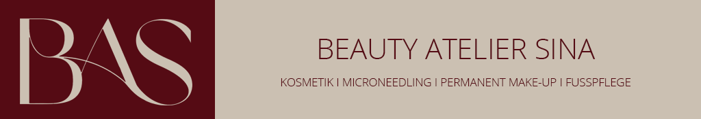 Bild Logo BAS Beauty Atelier Sina Kosmetik Microneedling Permanent Make-Up Fußpflege